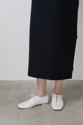 シューズ　Ｆｏｒｍ　ｌａｃｅ　ｂａｌｌｅｔ＿ｓｑｕａｒｅ